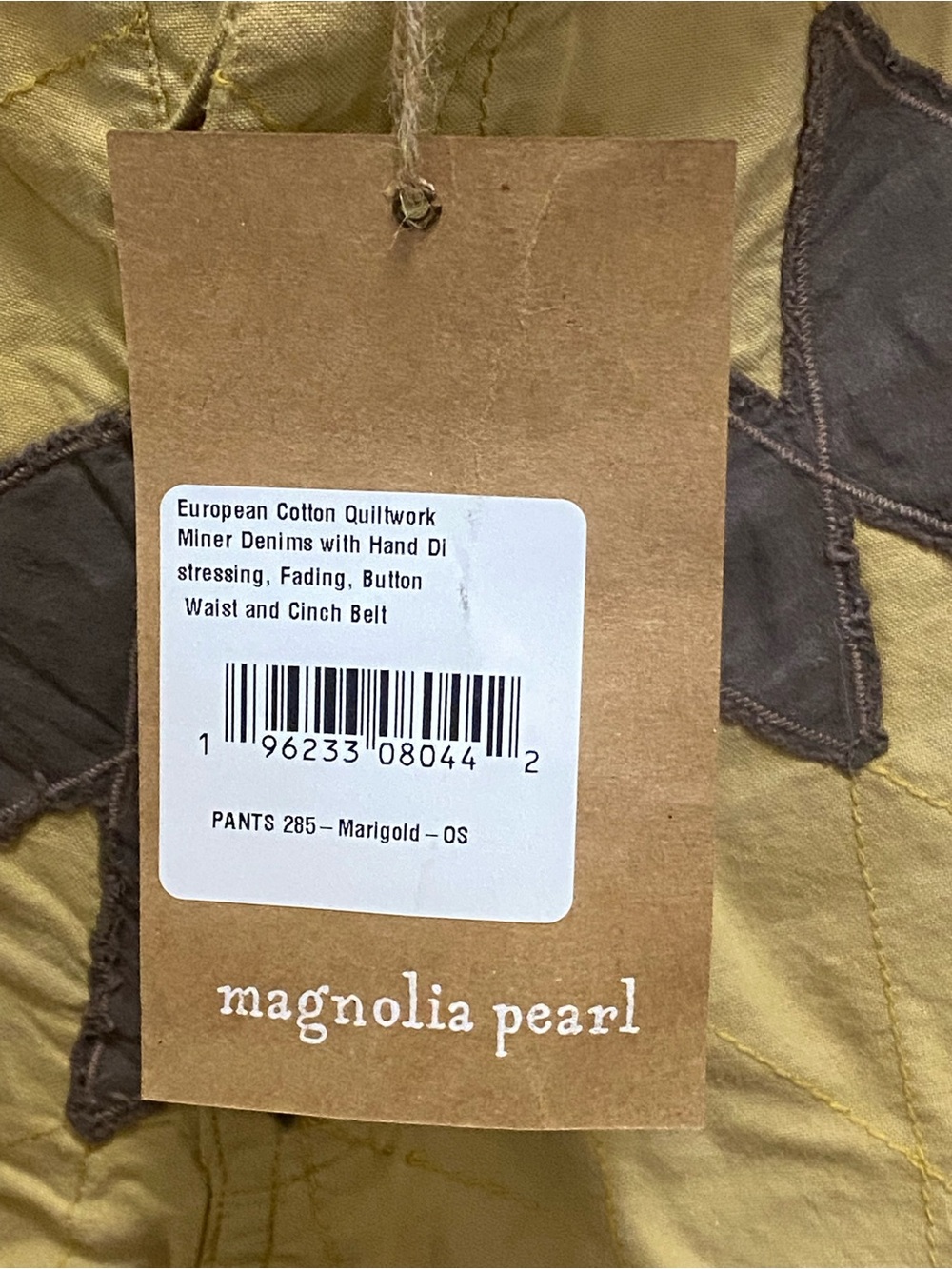 Magnolia Pearl Quiltwork Miner Denims Pant/Trouser - Picture 15 of 16
